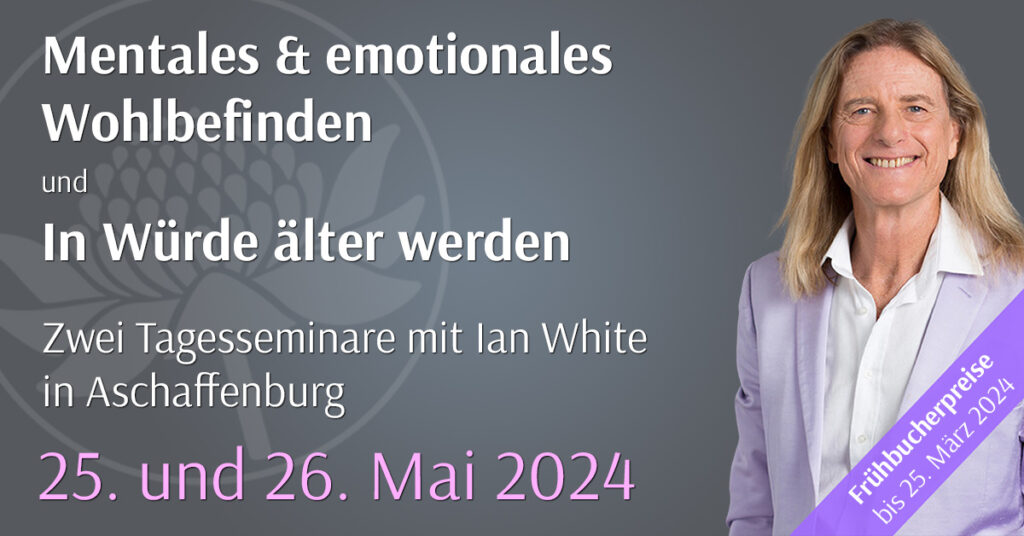 Tagesseminare mit Ian White (Australische Buschblüten Essenzen) im Mai 2024 in Aschaffenburg