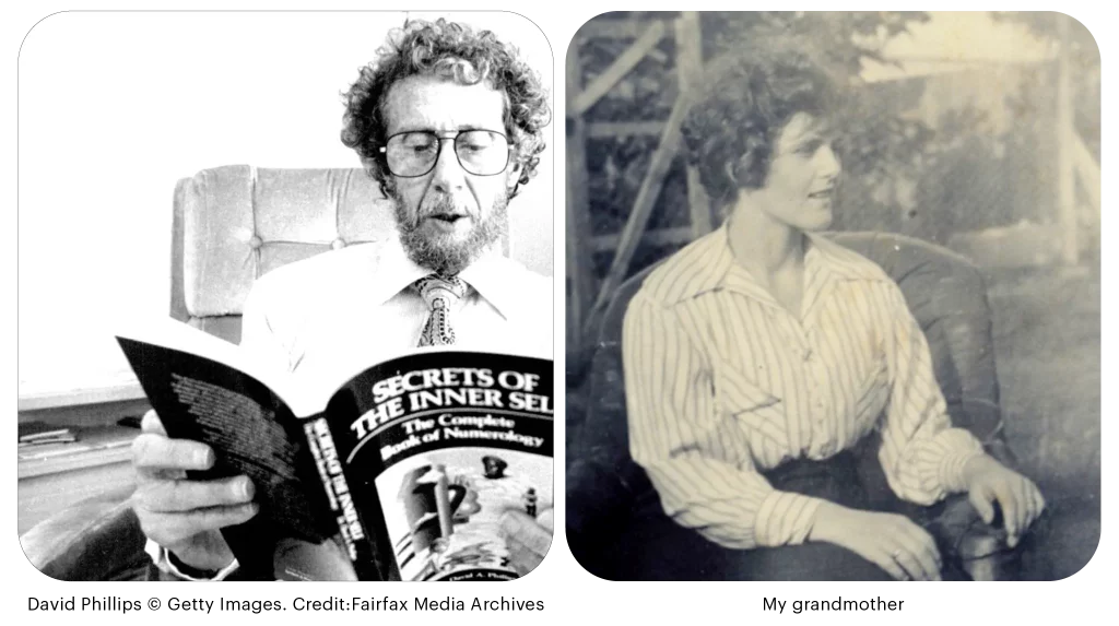 David A. Philips / Ian Whites Großmutter