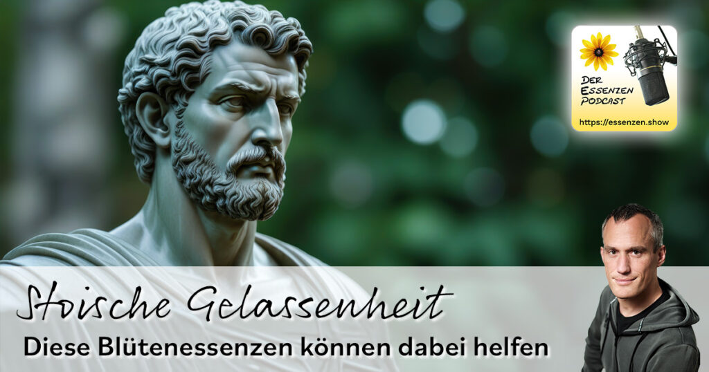 Stoische Gelassenheit mit Blütenessenzen (Der Essenzen Podcast von Carsten Sann)