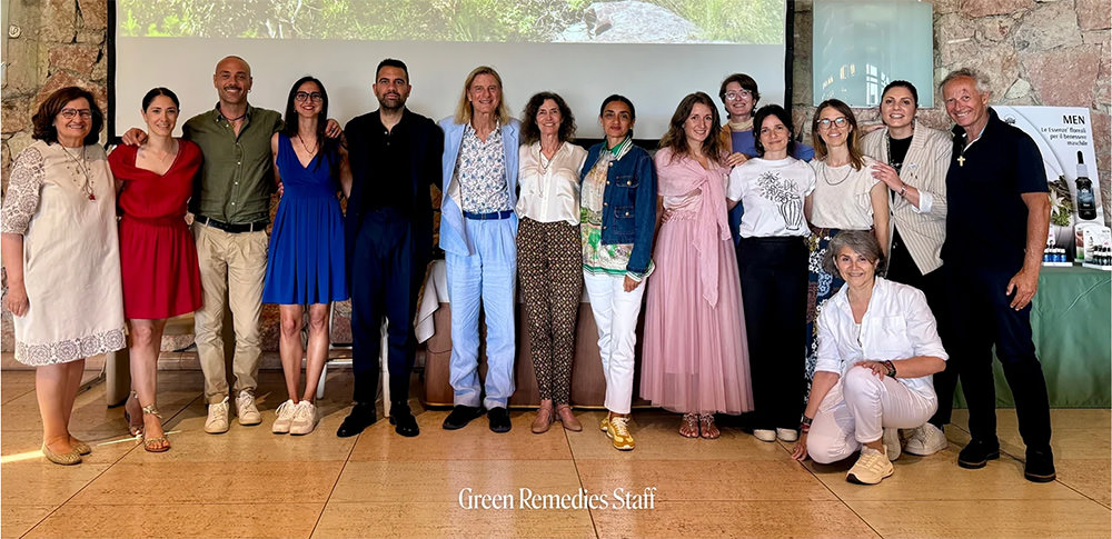 Team von Green Remedies, dem italienischen Vertrieb der Australischen Buschblüten Essenzen