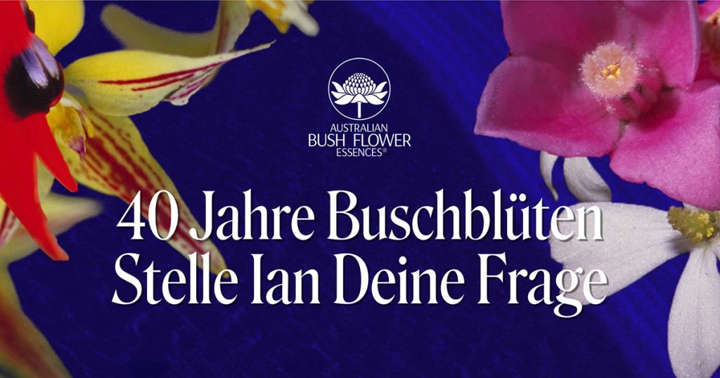 Australische Buschblüten Essenzen – Stelle Ian White Deine Frage!